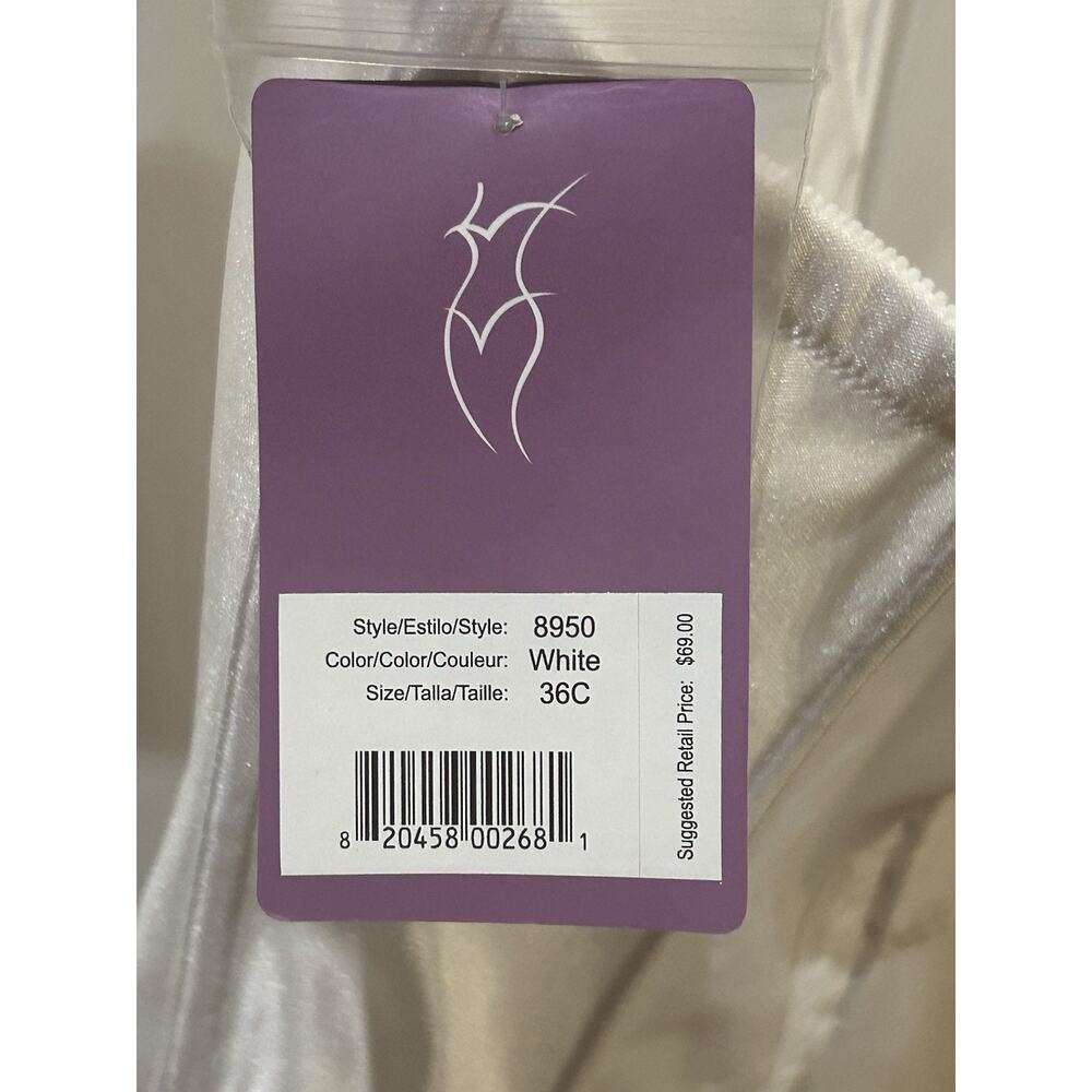 NWT Dominique White Corset size 36C - Picture 5 of 6